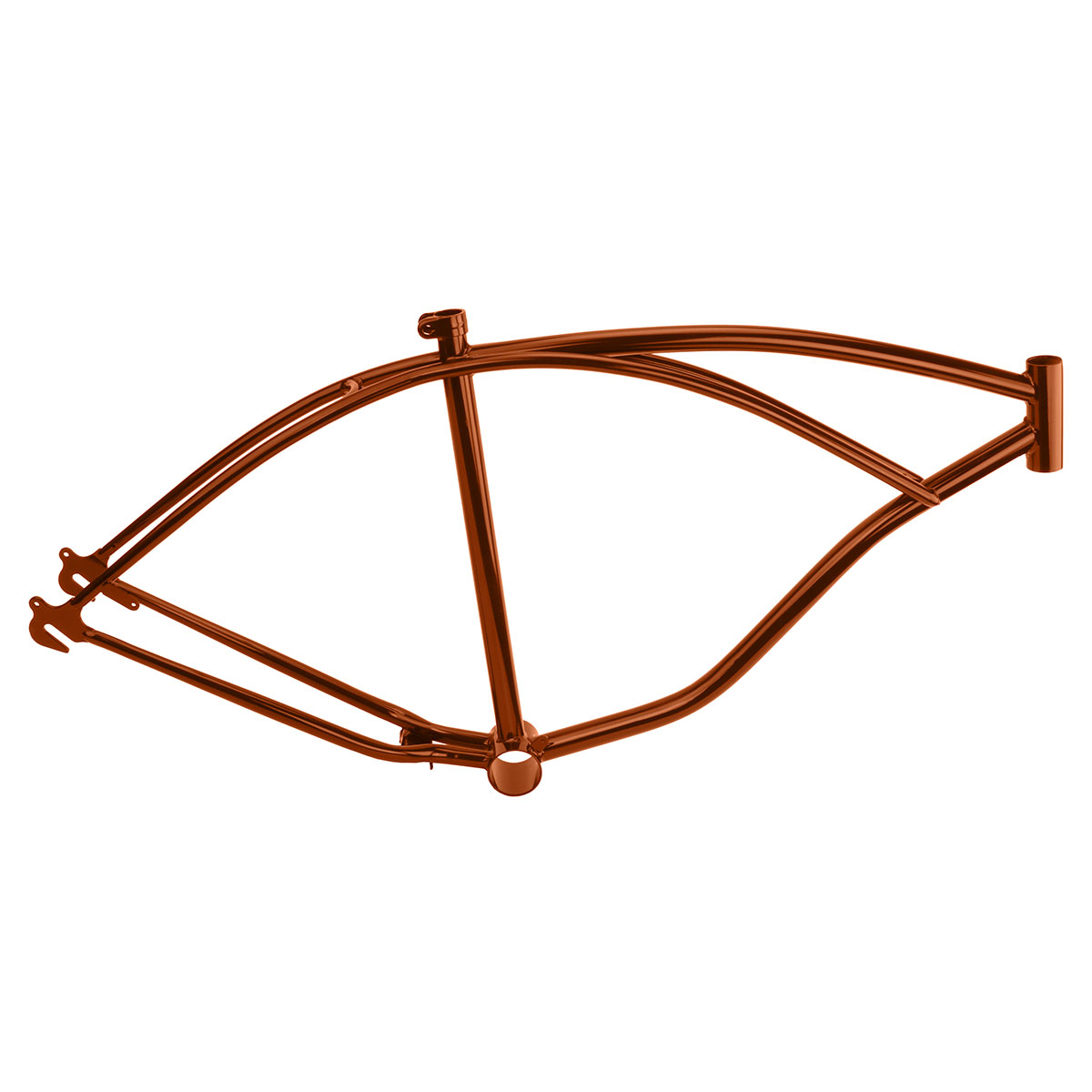 26 Beach Cruisers Frame Brown.